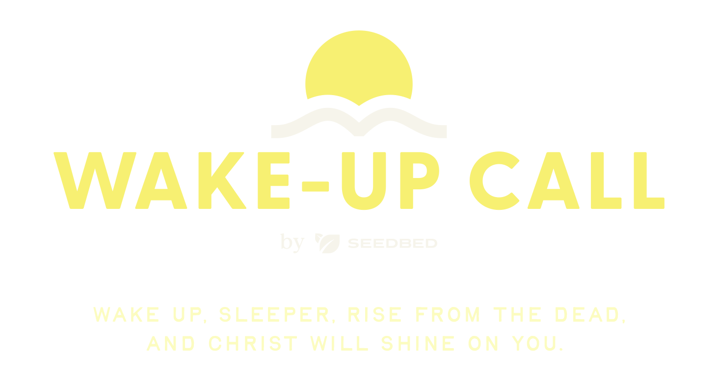 The Gospels WakeUp Call Journal Seedbed