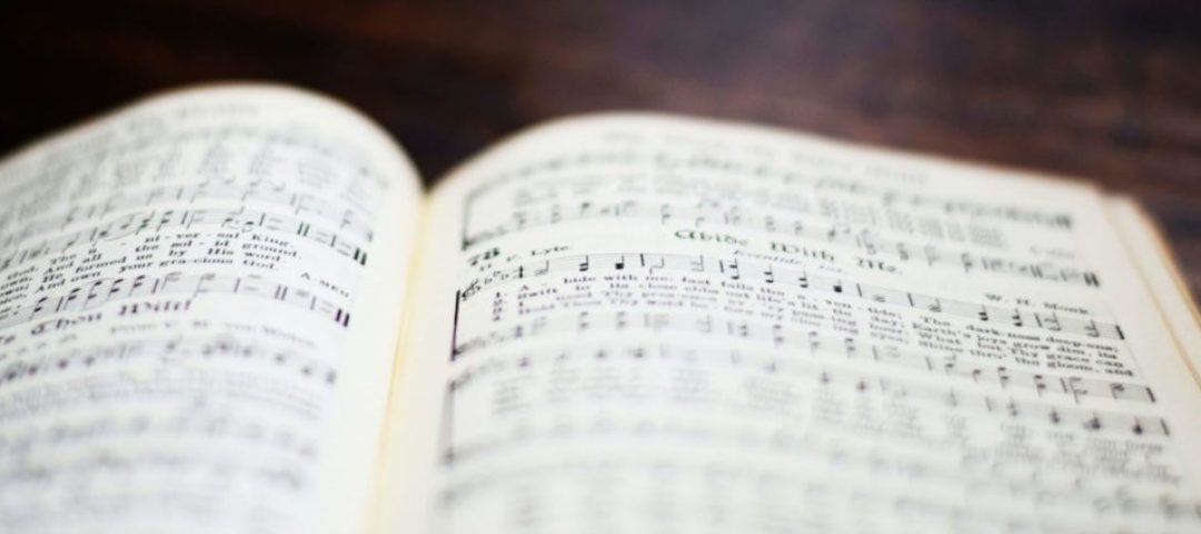 hymnal open photo